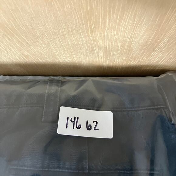 Polo Ralph Lauren Pants Mens 38x32 Navy Classic Fit Pleated Front Chino Casual - Picture 12 of 12